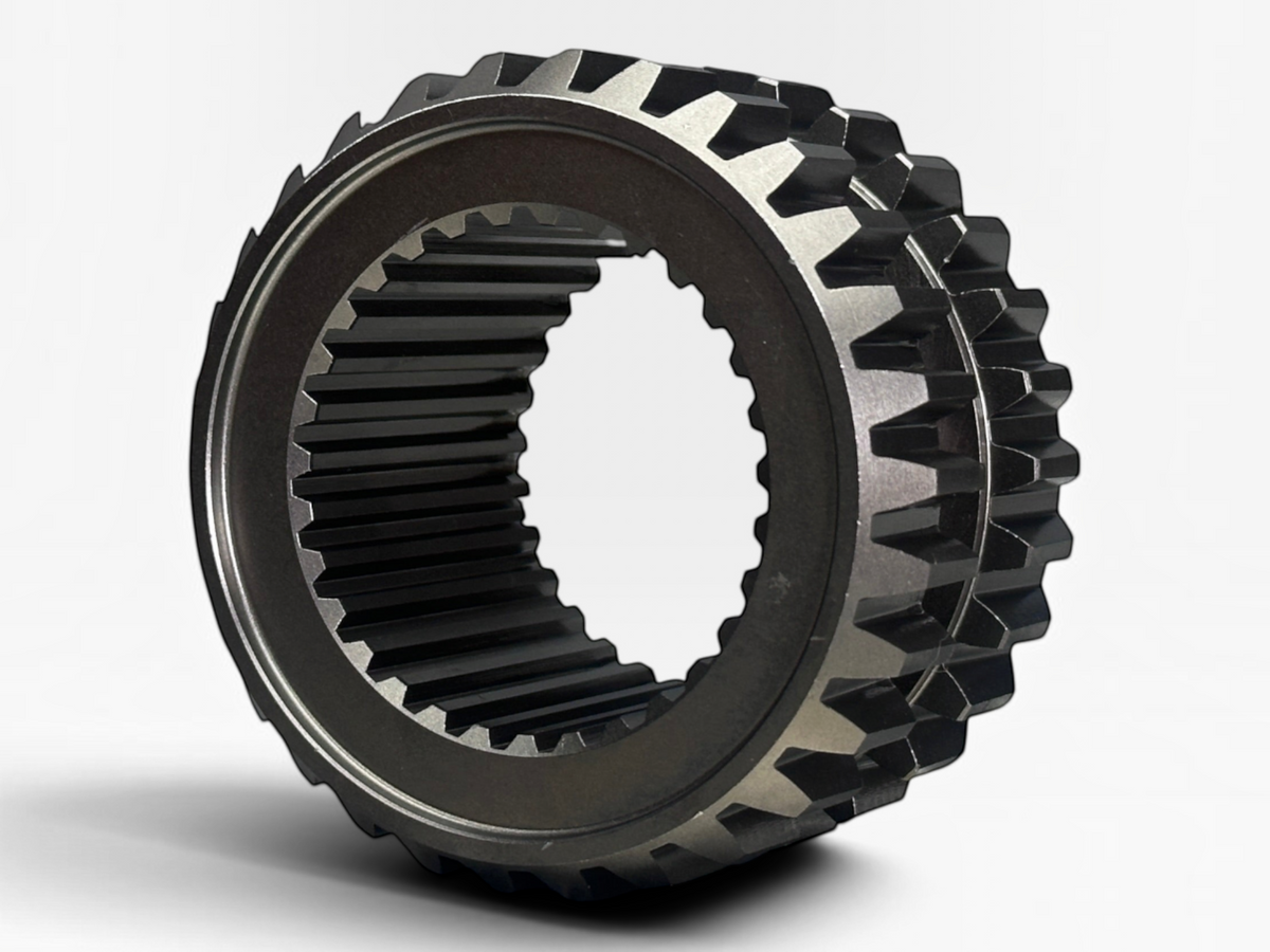 J x Trucks 320KB3148 sliding clutch gear with precision-cut teeth and internal splines for heavy-duty transmission