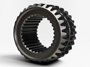 J x Trucks 320KB3148 sliding clutch gear with precision-cut teeth and internal splines for heavy-duty transmission