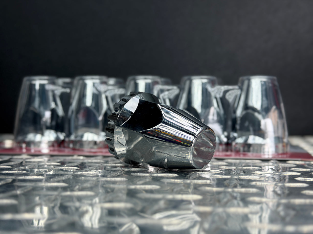 310-334-10 Cover Nut Chrome Flat Top