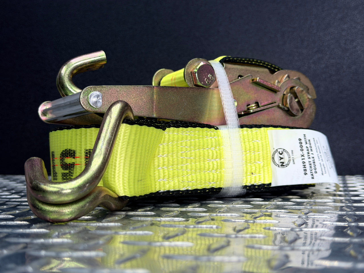 23402230 Ratchet Strap 2 in 30ft w/ Double J Hooks
