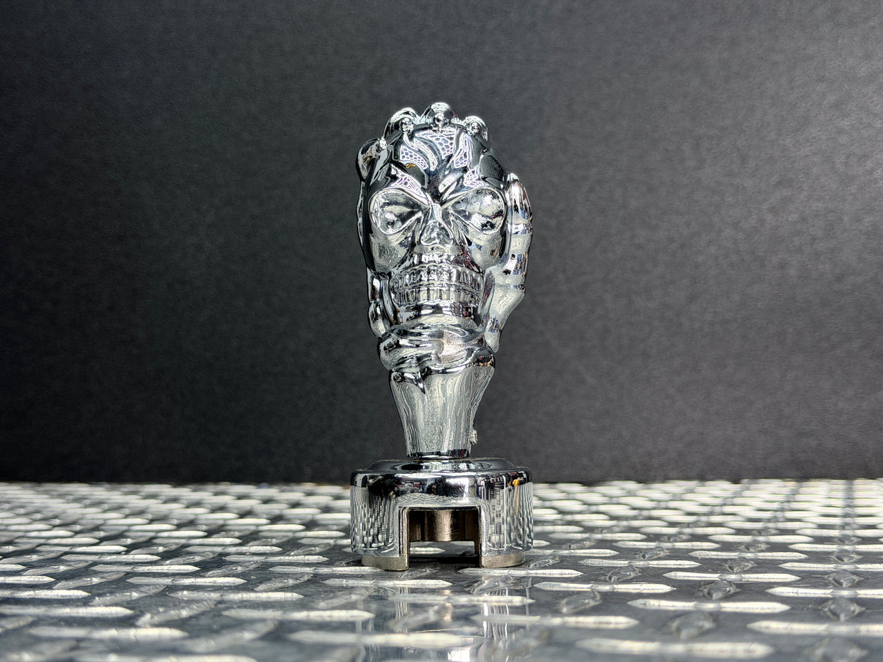 310-CAB-080 Cover for Gear Lever Eaton Fuller 13/15/18 Chrome "SKULL"